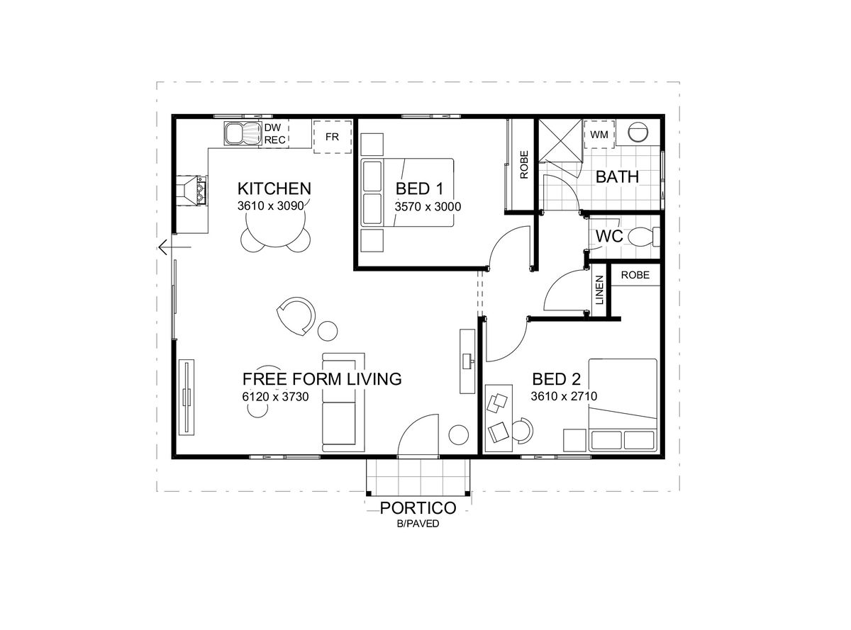 Wa Country Builders - The Barrett - Floorplan - 3581 Barrett Upgrade Elevation Brochure