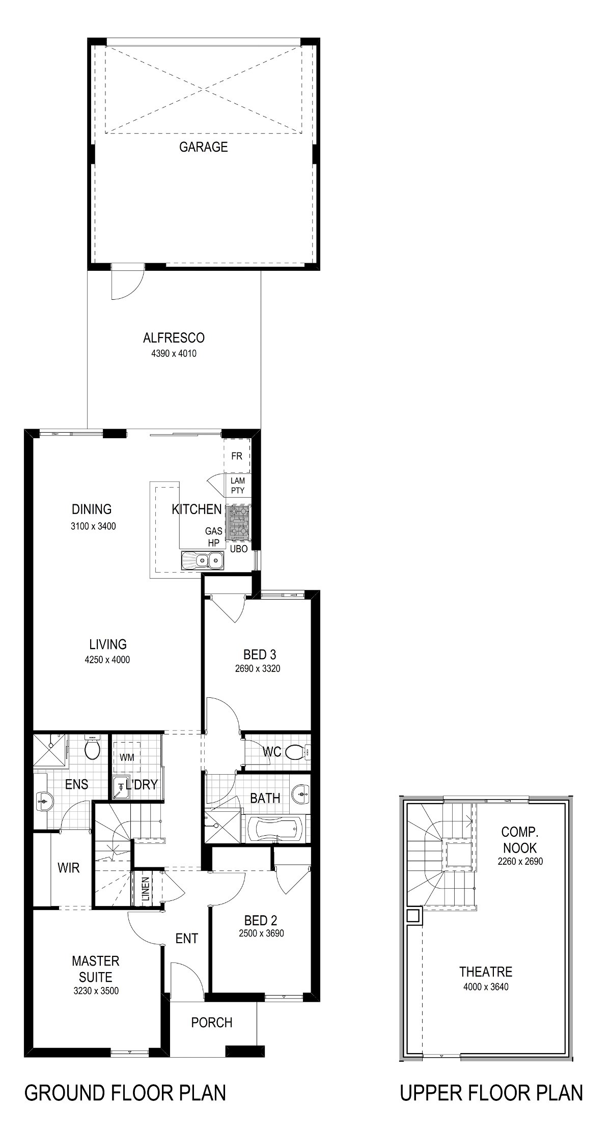 Residential Attitudes -  - Floorplan - Floorplan 2