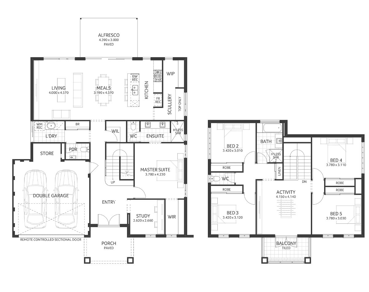 Plunkett Homes - Lakehouse | Hamptons - Floorplan - Lakehouse Luxe Hamptons Website Floorplan