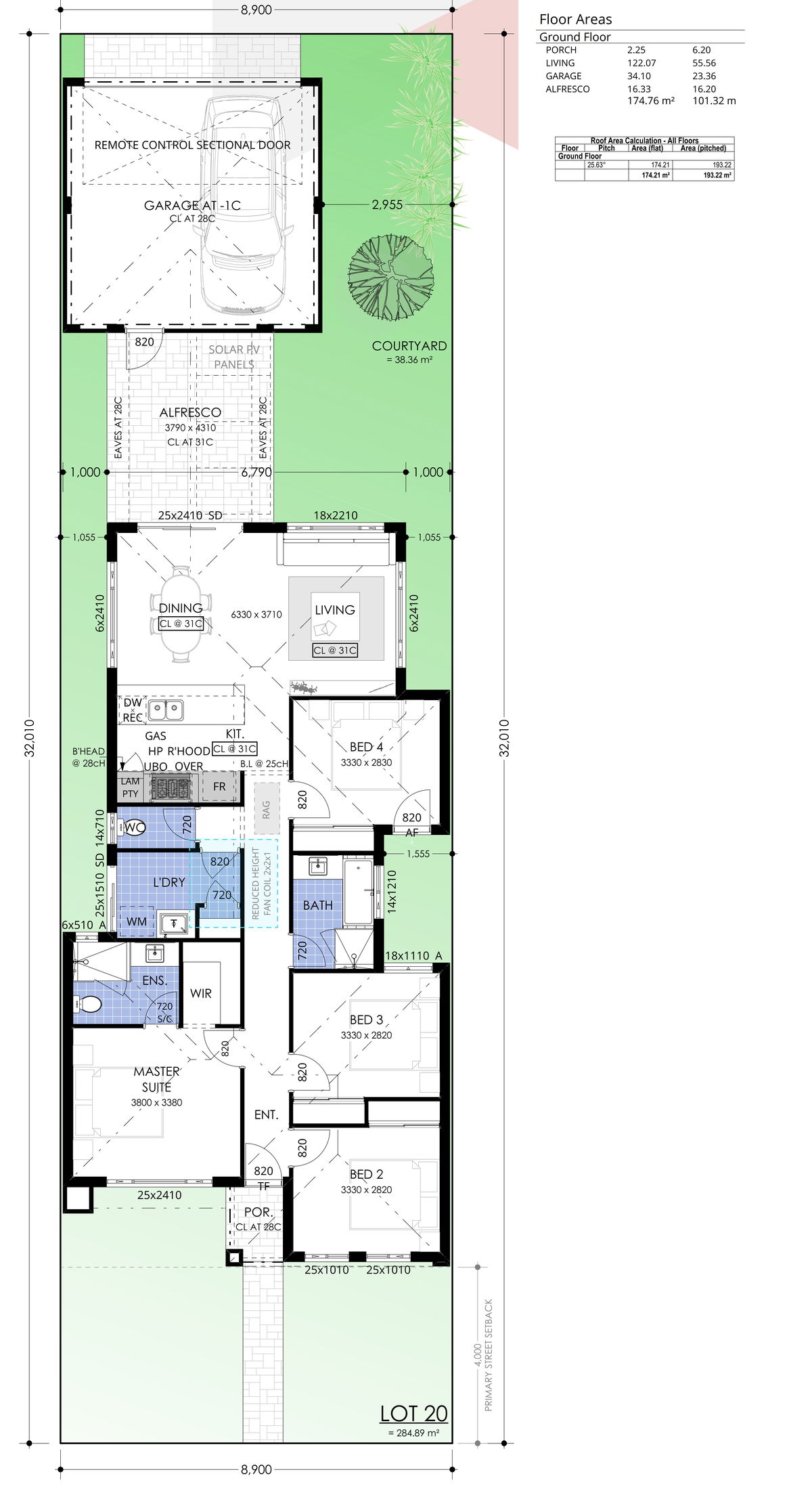 Residential Attitudes -  - Floorplan - Lot 20 Design