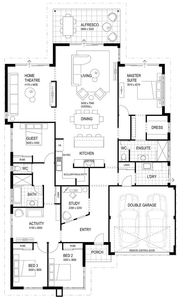 Wa Country Builders - The Hamelin Bay | 17 - Floorplan - 5303P Hamelin Bay 17M Brochure Artwork