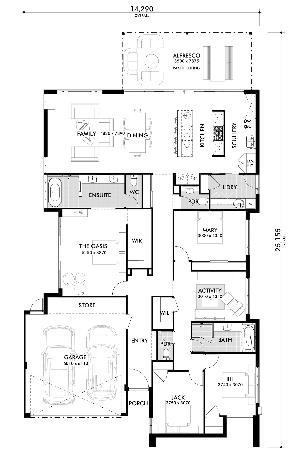 Residential Attitudes - Texas Governor Mansion - Floorplan - Texas Gov Floorplan Website