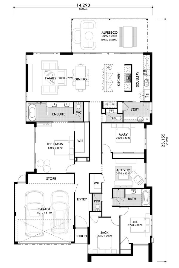 Residential Attitudes - Texas Governor Mansion - Floorplan - Texas Gov Floorplan Website