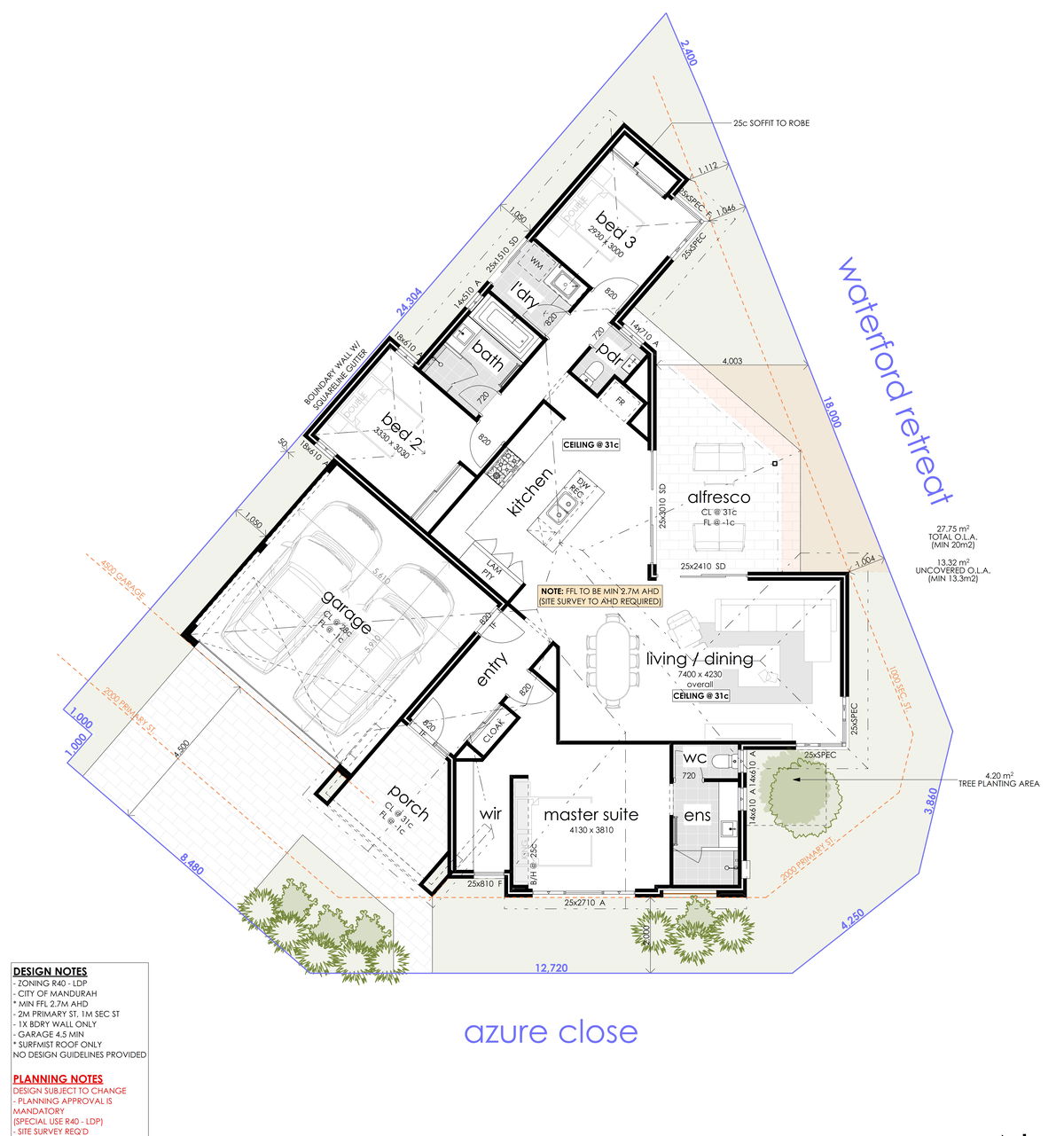 Residential Attitudes -  - Floorplan - Floorplan Lot 1