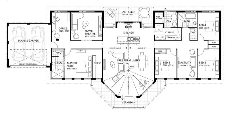 Rural Building Company - The Tingle View | Heritage - Floorplan - 3368P Tingle View Heritage Brochure Artwork Page 0001