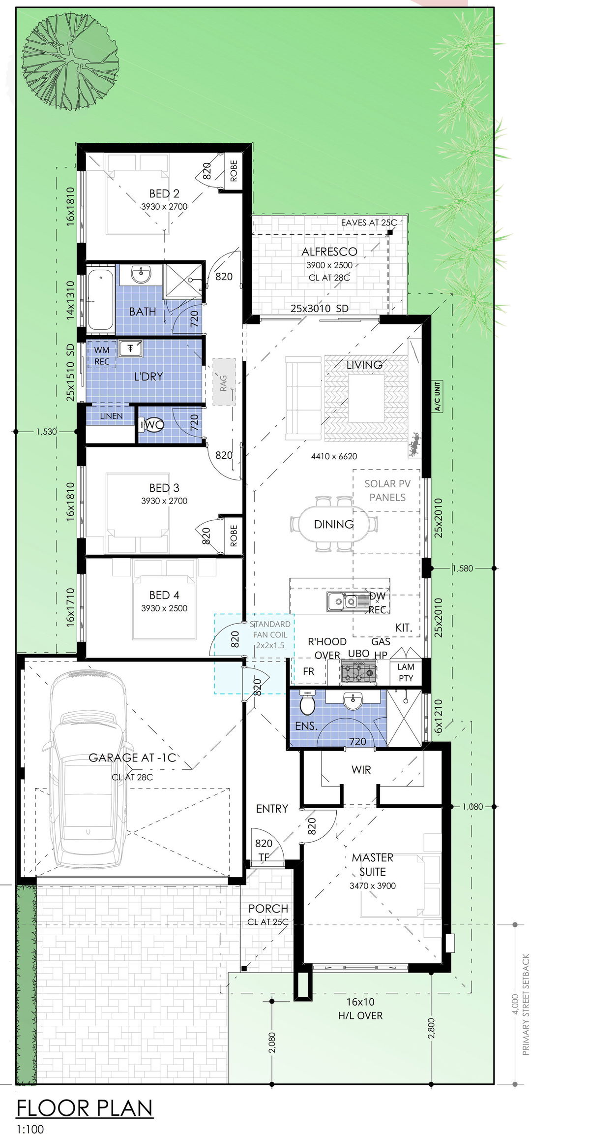 Residential Attitudes -  - Floorplan - Lot 13 Floorplan
