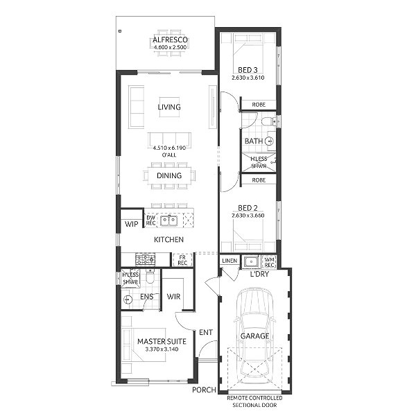Plunkett Homes - Ascot | Lifestyle - Floorplan - Ascot Lifestyle Marketing Plan A3