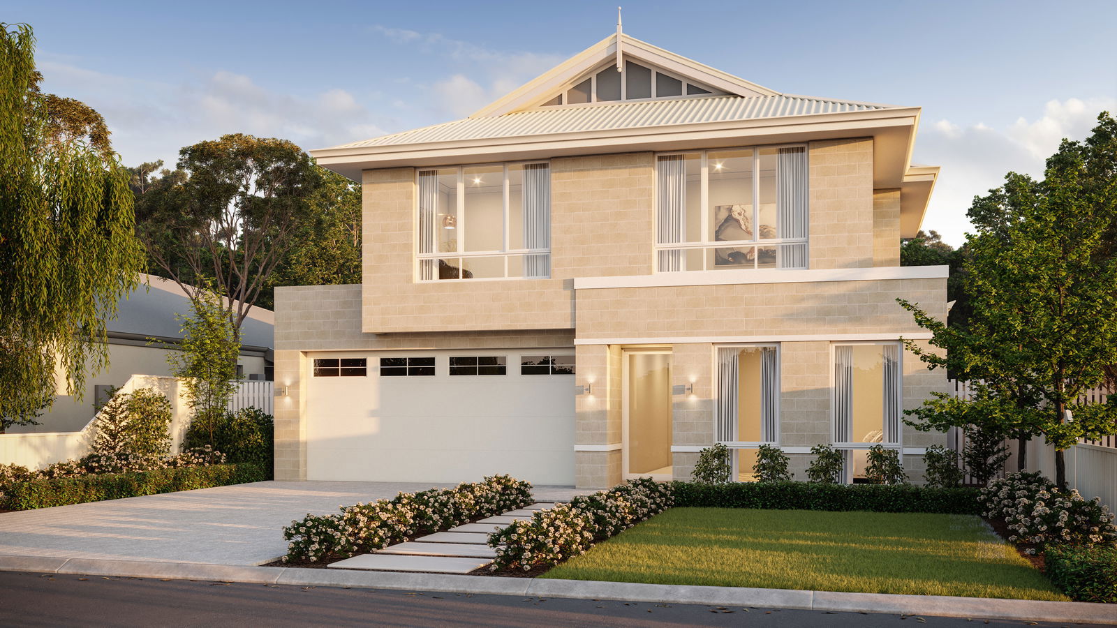 Plunkett Homes - Windsor | Lifestyle - Gallery - Lifestyle Two Storey Federation 125M