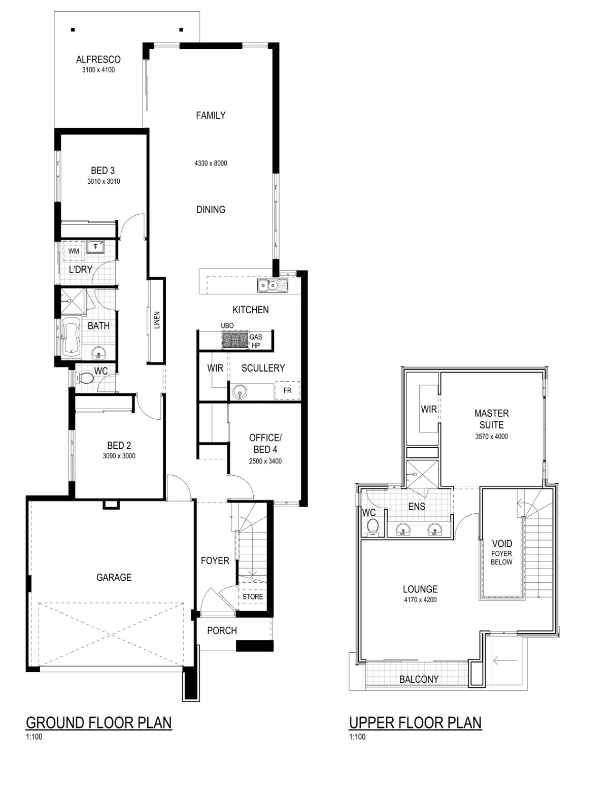 Residential Attitudes -  - Floorplan - The Marc Floorplan
