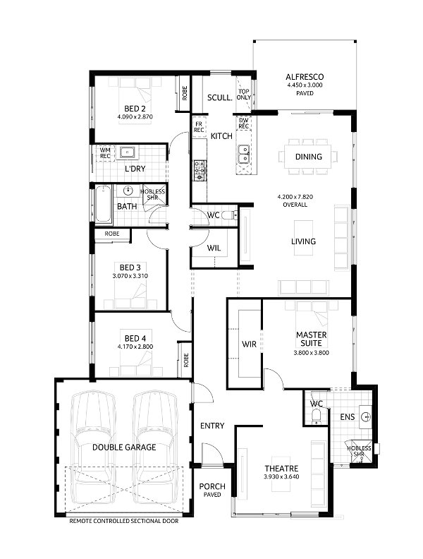 Plunkett Homes - Ambergate | Lifestyle - Floorplan - Vandross Lifestyle Marketing Plan Croppedjpg