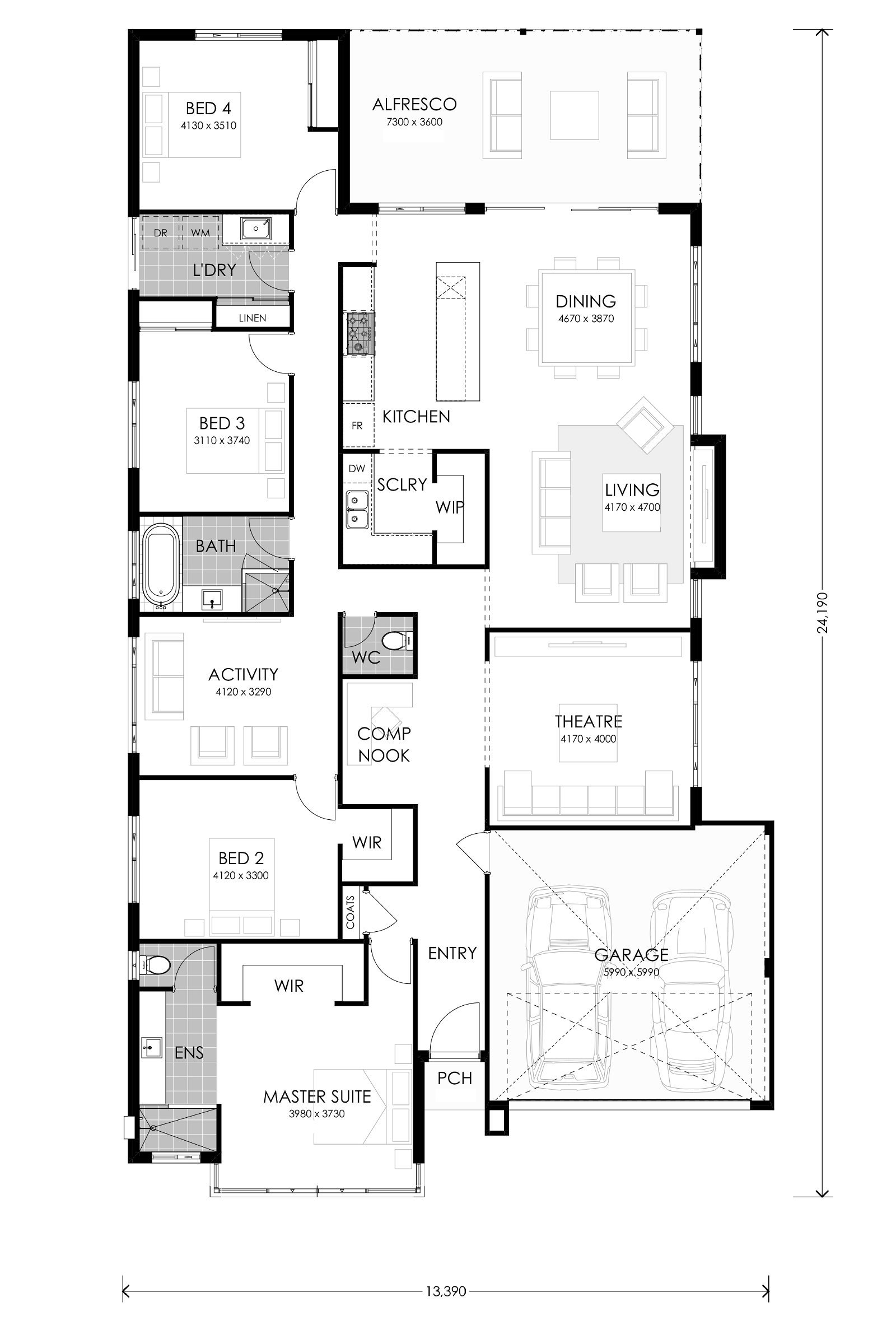 Residential Attitudes - Social Butterfly - Floorplan - Social Butterfly Floorplan Website