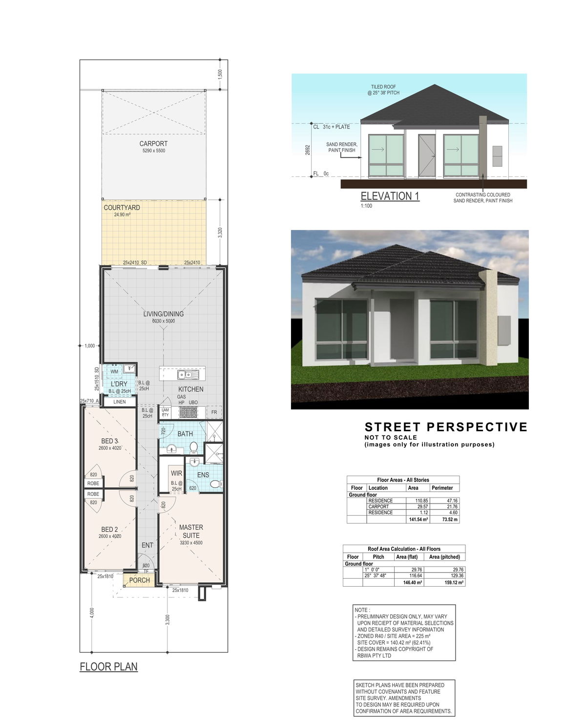 Residential Attitudes -  - Floorplan - Version 2 Design
