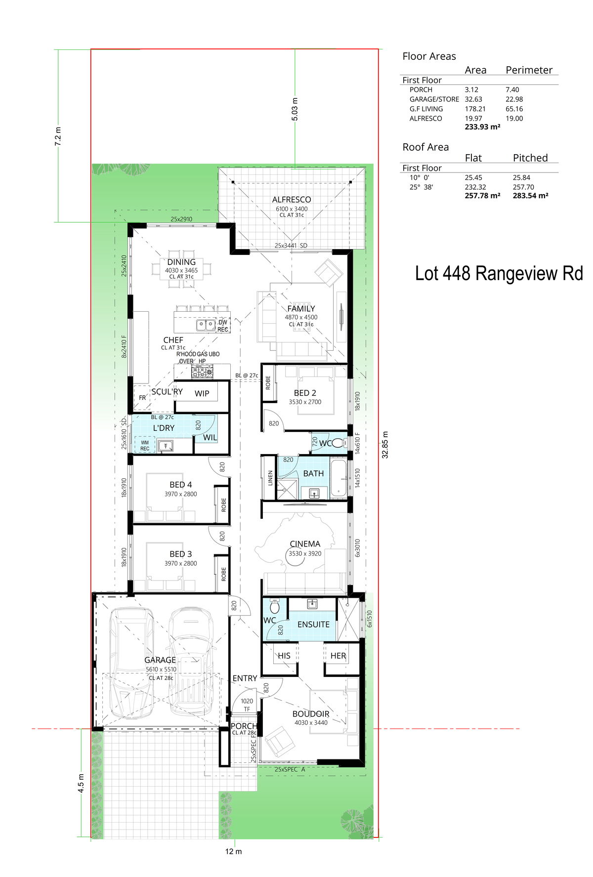 Residential Attitudes -  - Floorplan - Lot 448 Design For Ad