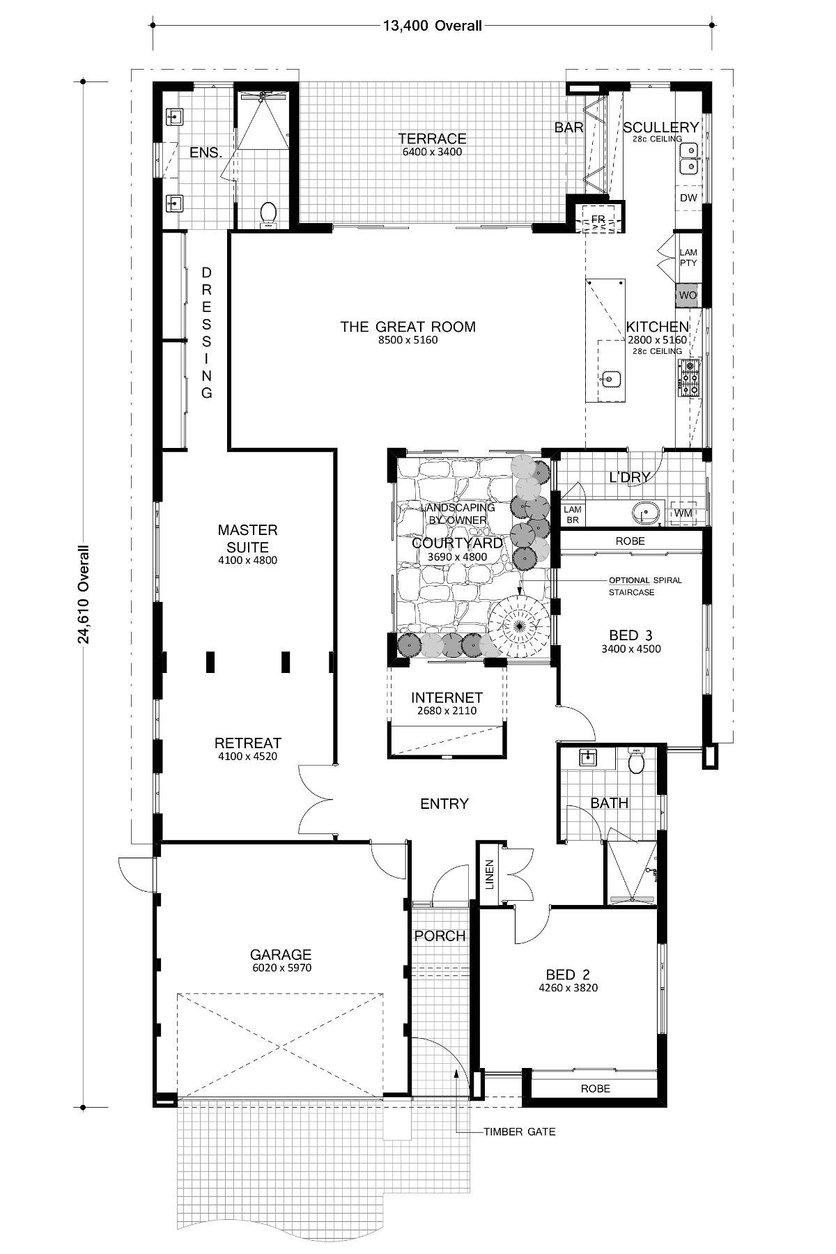 Residential Attitudes - Villa Terrazza - Floorplan - Villa Terrazza Floorplan Website