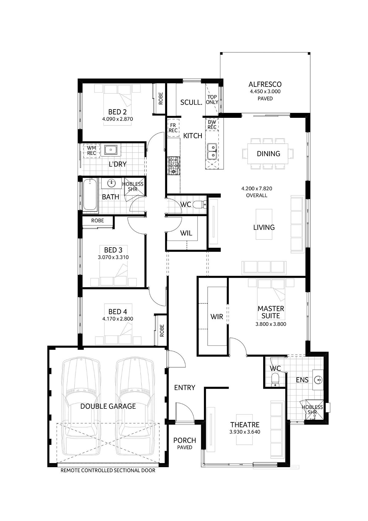 Plunkett Homes -  - Floorplan - Vandross Lifestyle Marketing Plan Croppedjpg