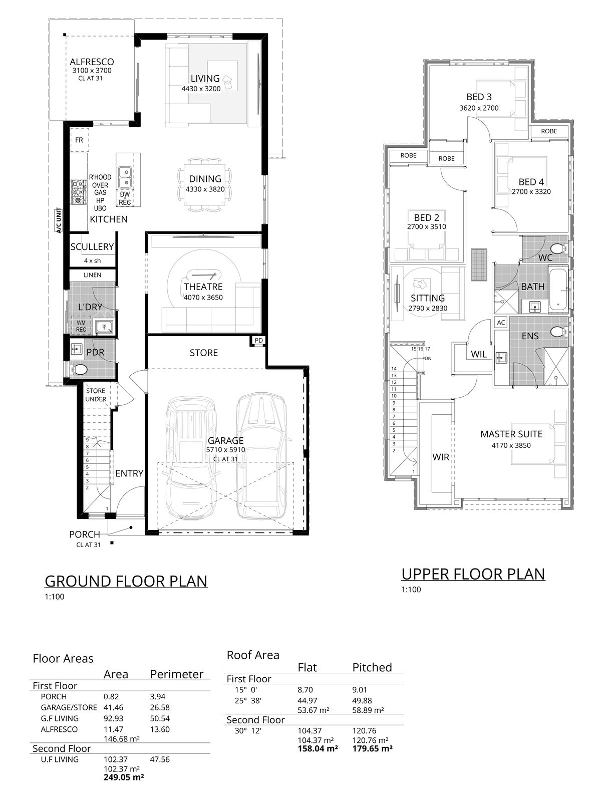 Residential Attitudes -  - Floorplan - Banksys Retreat Executive Floorplan