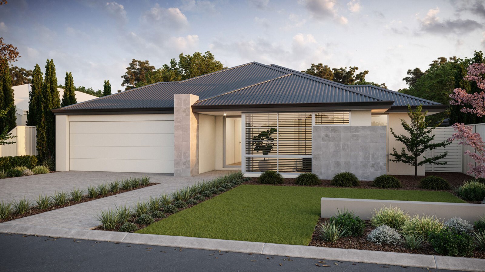 Plunkett Homes - Cassia | Lifestyle - Gallery - Home Designs Plunkett Homes Lifestyle Mid Frontage Contemporary 