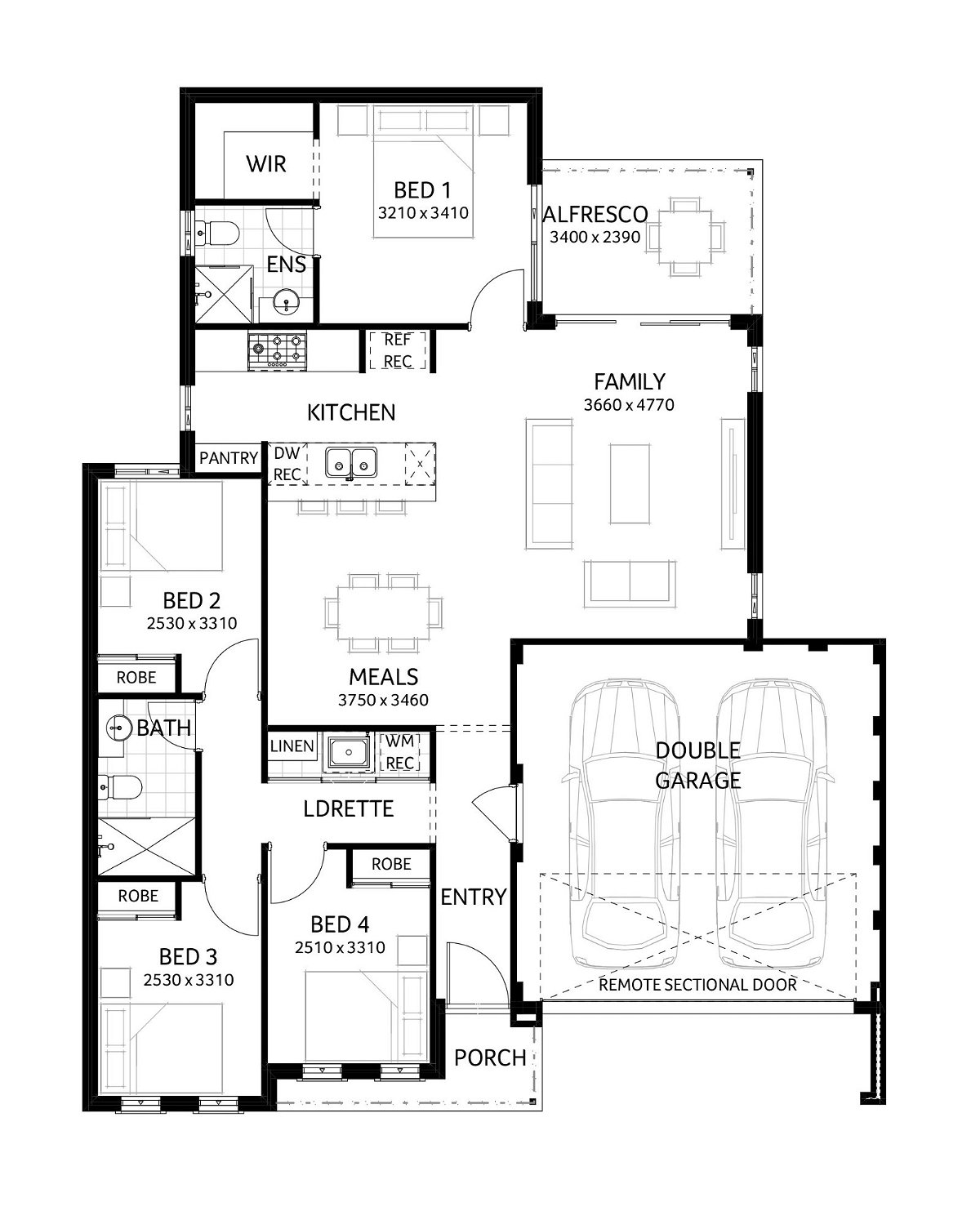 Plunkett Homes - Banksia | Lifestyle - Floorplan - Banksia Marketing Plan