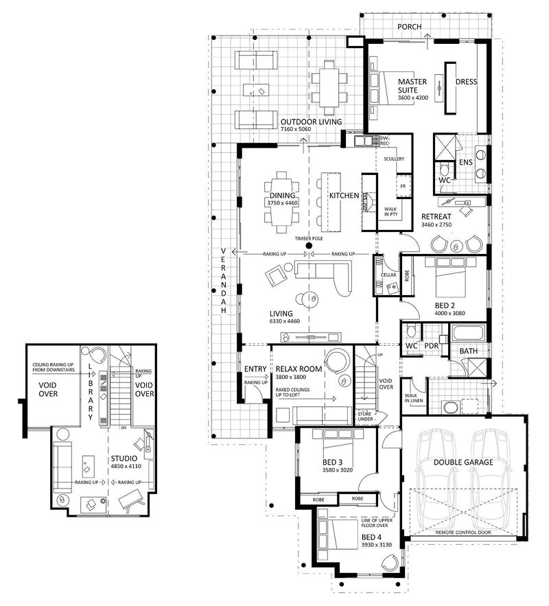 Rural Building Company - The Kalgup Single Storey (Classic) - Floorplan - 6371P Kalgup Rt Classic Brochure Artwork