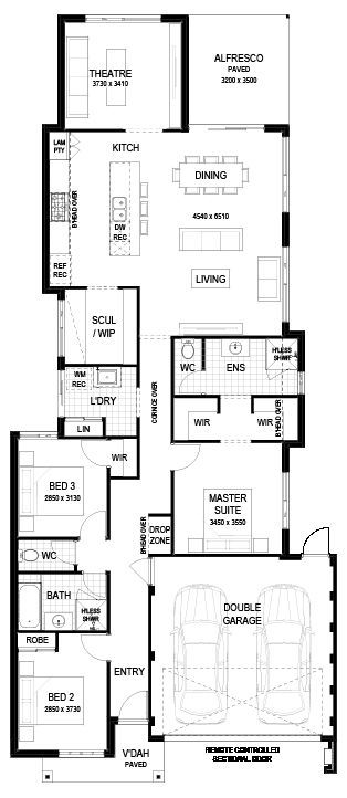 Plunkett Homes - Flinders | Federation - Floorplan - Flinders Federation Marketing