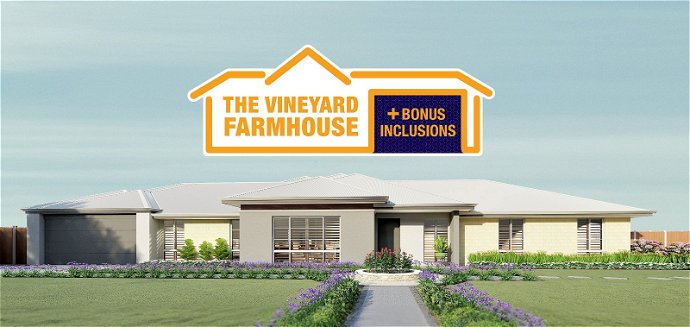 Wa Country Builders - The Vineyard Farmhouse - Gallery - 202308 Vineyard Elevation 3000X1421Px