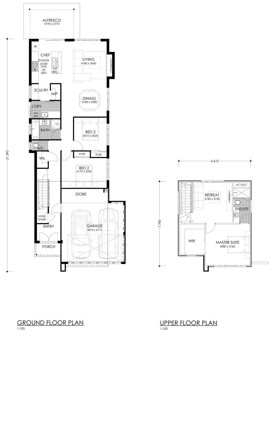 Residential Attitudes -  - Floorplan - Double Destiny Floorplan