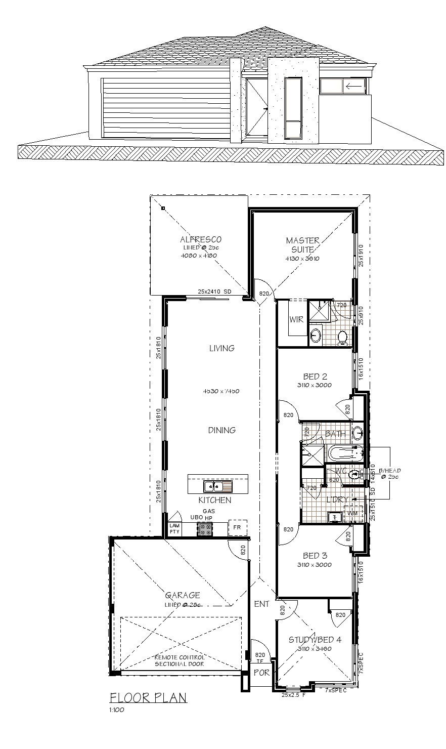 Residential Attitudes -  - Floorplan - Modern Copy 2