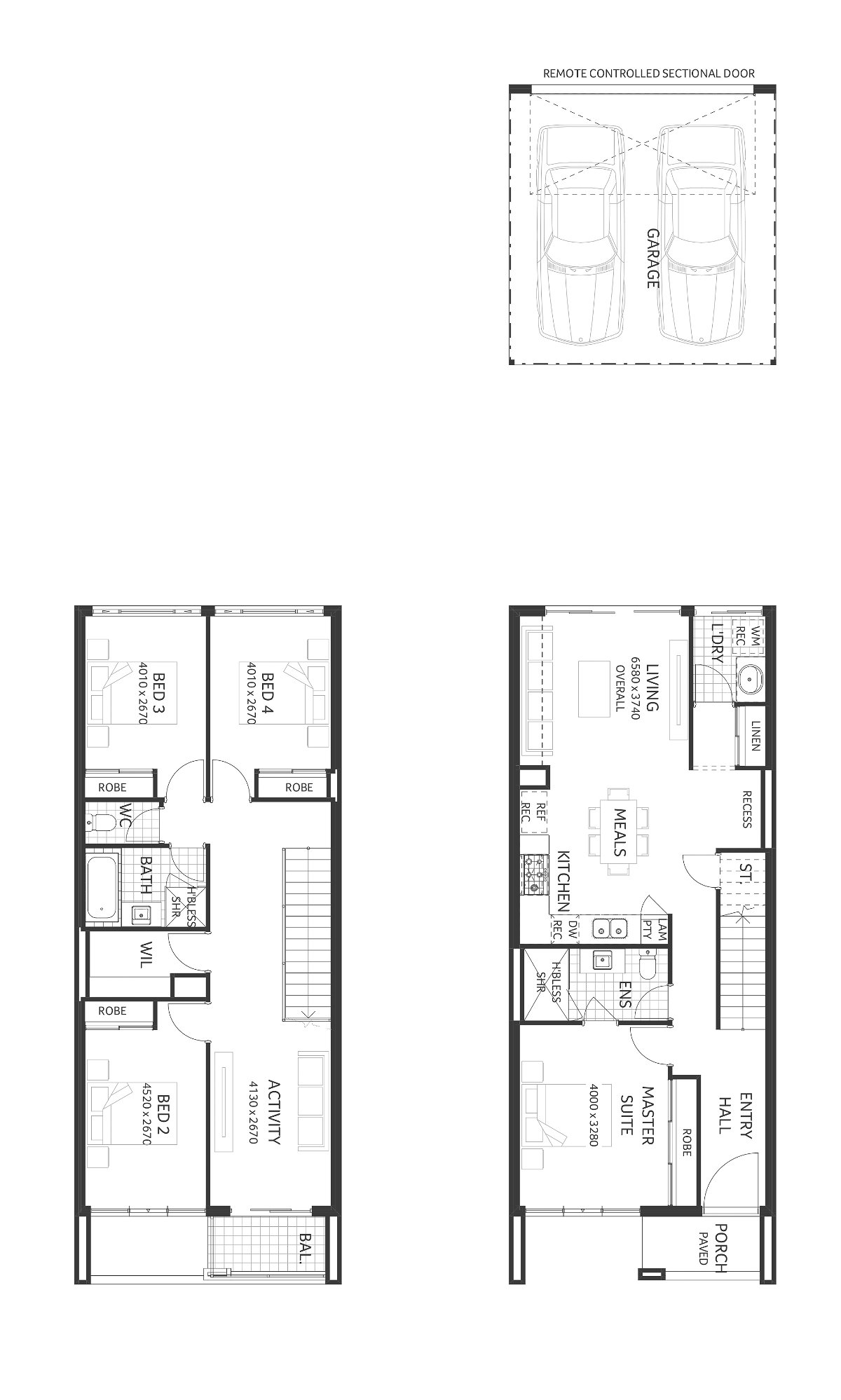 Plunkett Homes - Melrose | Mid-Century - Floorplan - Melrose Luxe Mid Century Website Floorplan