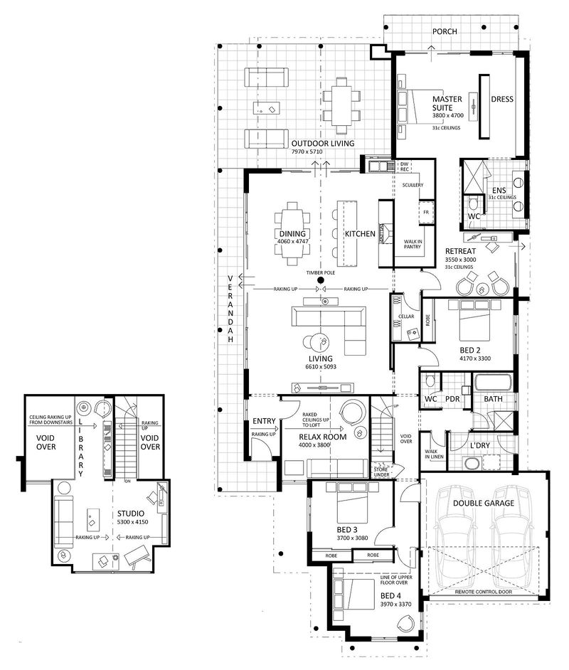 Rural Building Company - The Kalgup Single Storey (Classic) - Floorplan - 6371P Kalgup Rt Classic Brochure Artwork