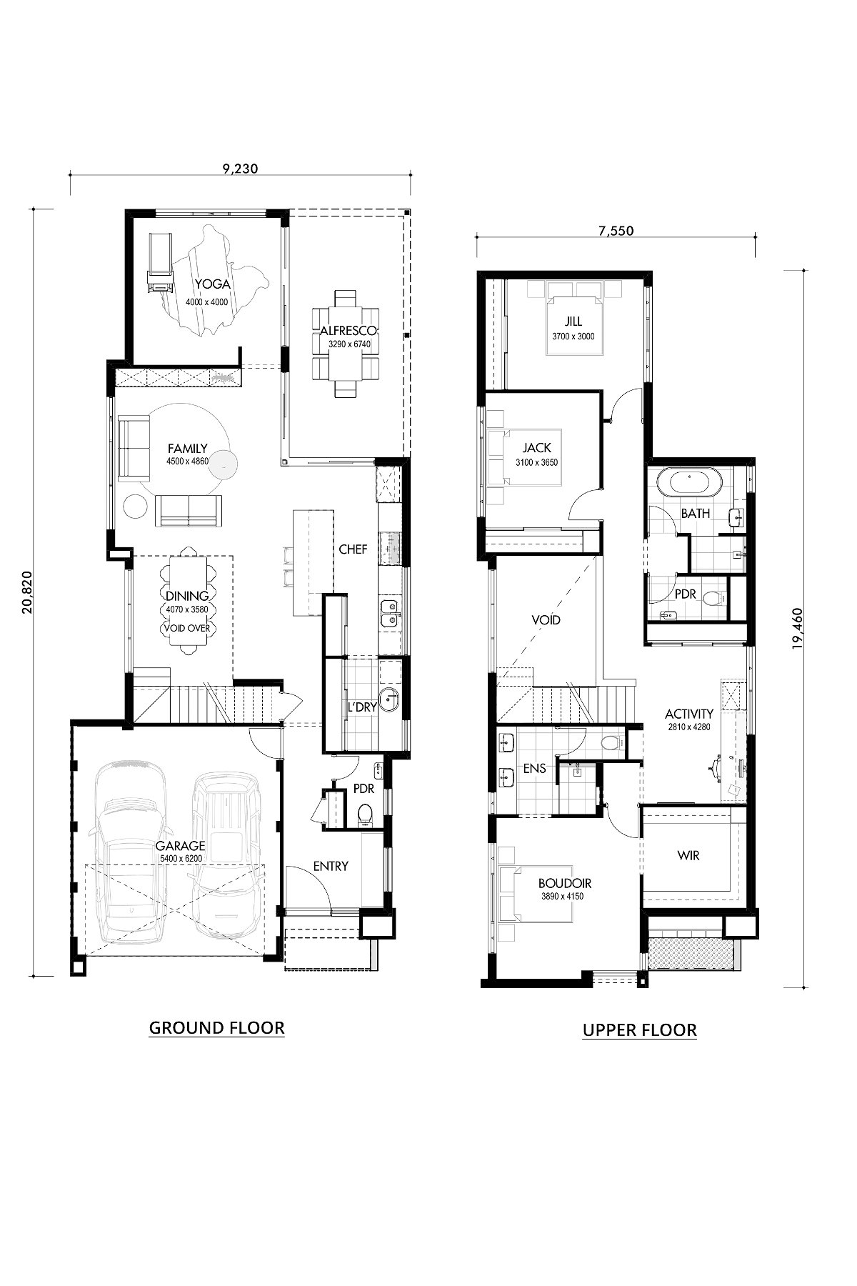 Residential Attitudes - Zen Den - Floorplan - Zen Den Floorplan Website