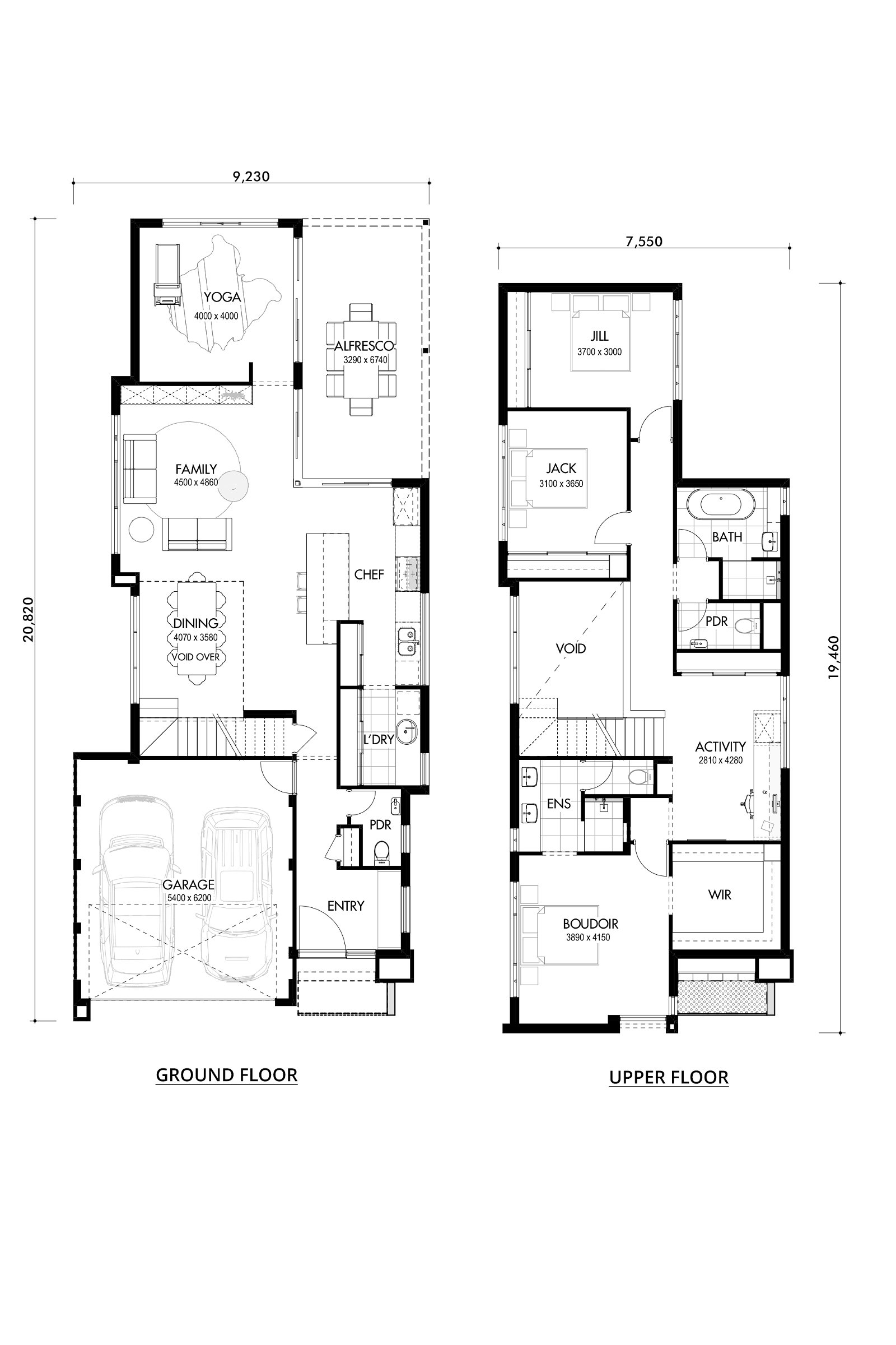 Residential Attitudes - Zen Den - Floorplan - Zen Den Floorplan Website
