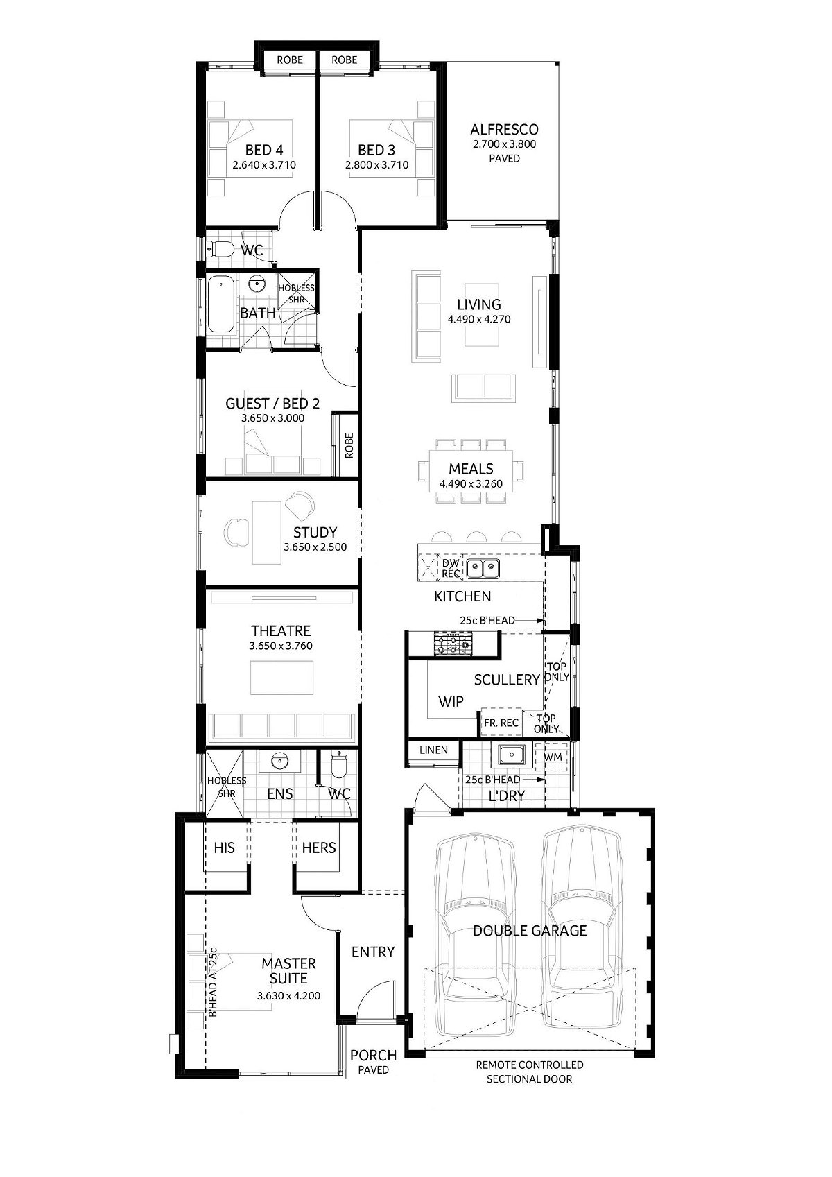 Plunkett Homes - Bassendean | Lifestyle - Floorplan - Bassendean Lifestyle Marketing Plan Website