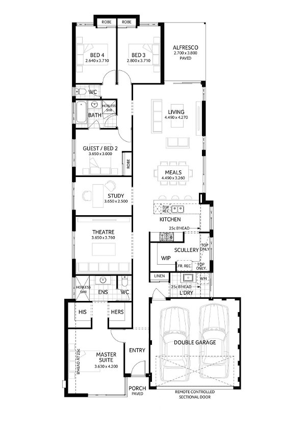Plunkett Homes - Bassendean | Lifestyle - Floorplan - Bassendean Lifestyle Marketing Plan Website