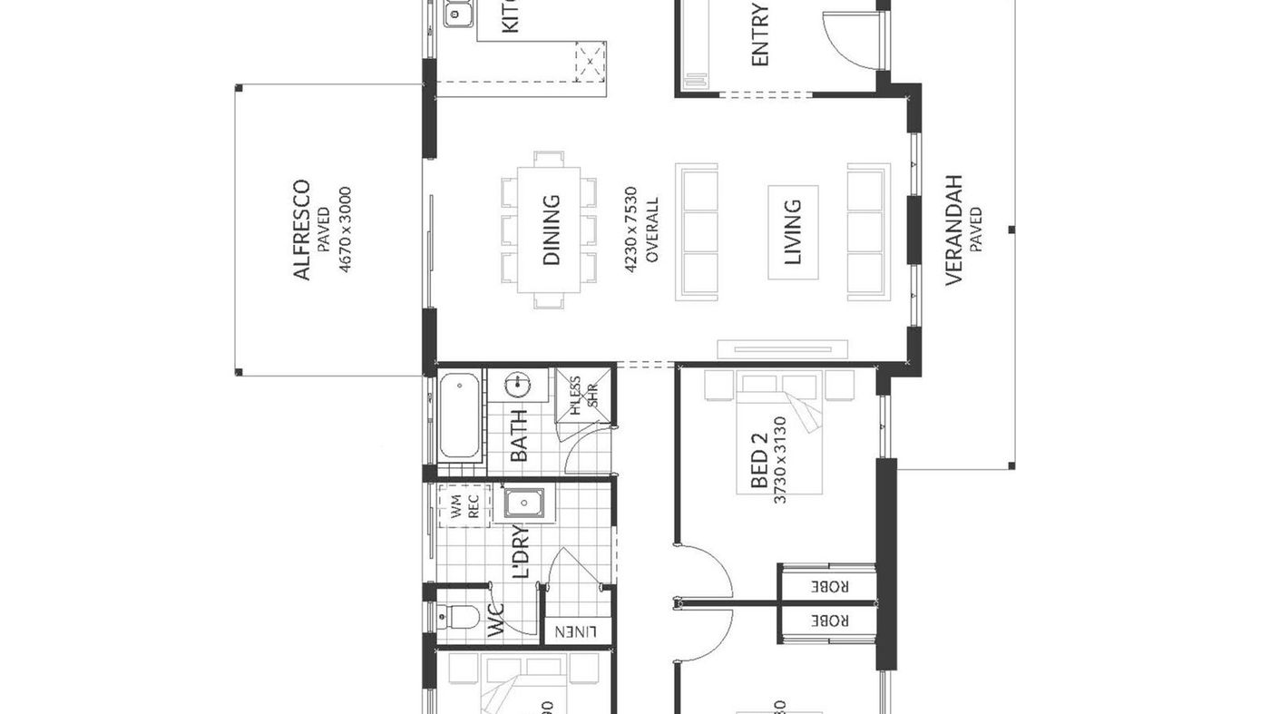 Plunkett Homes -  - Gallery - Charles Lifestyle Website Floorplan