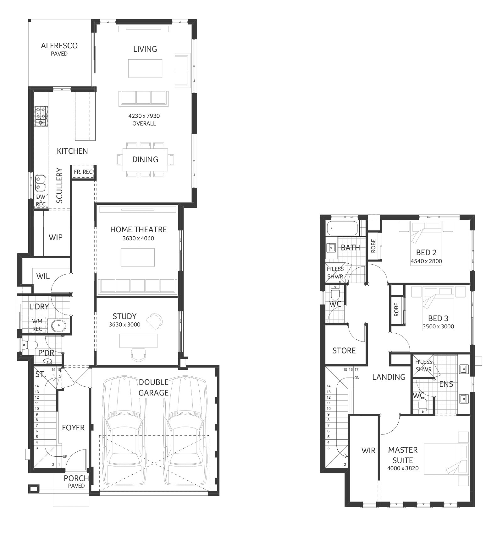 Grantham | Federation - 3 Bedroom 2 Bathroom {listing.design.storeys ...
