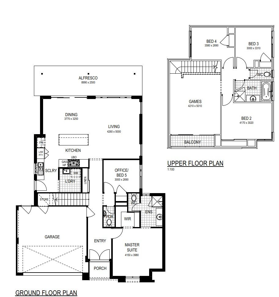 Residential Attitudes -  - Floorplan - The Tiffany 2023