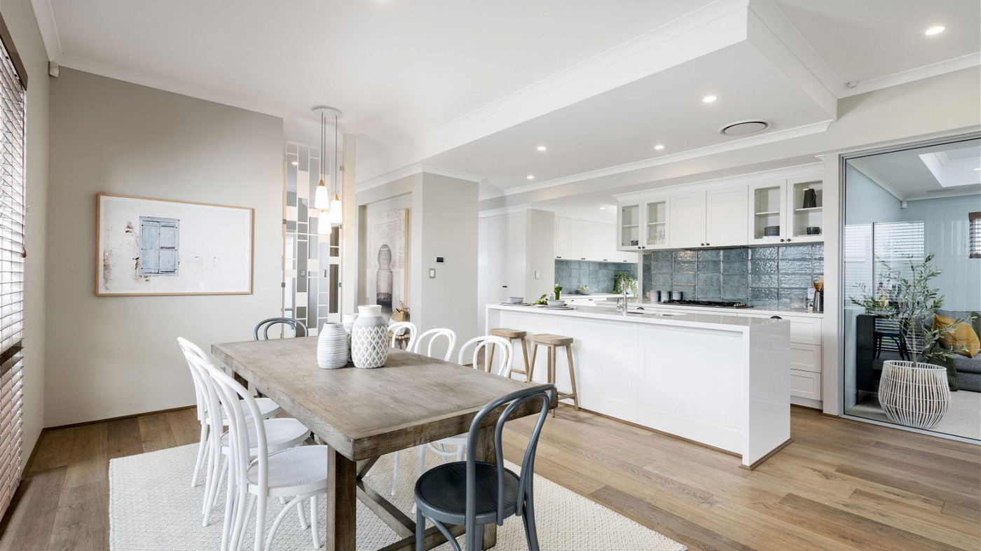 Wa Country Builders - The Geographe Bay | Display - Gallery - 010 Dining Kitchen