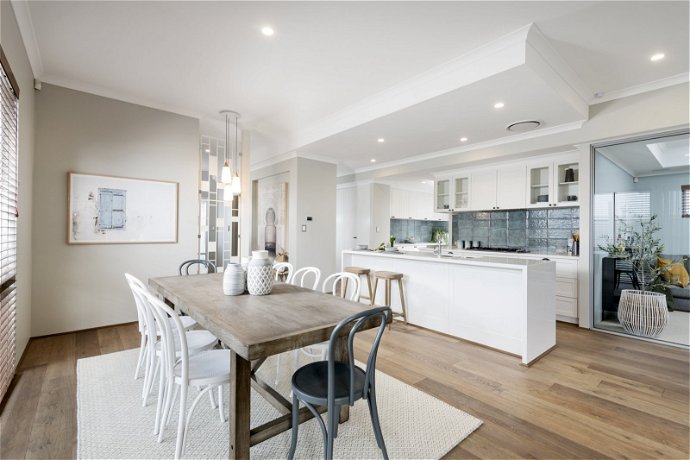 Wa Country Builders - The Geographe Bay | Display - Gallery - 010 Dining Kitchen