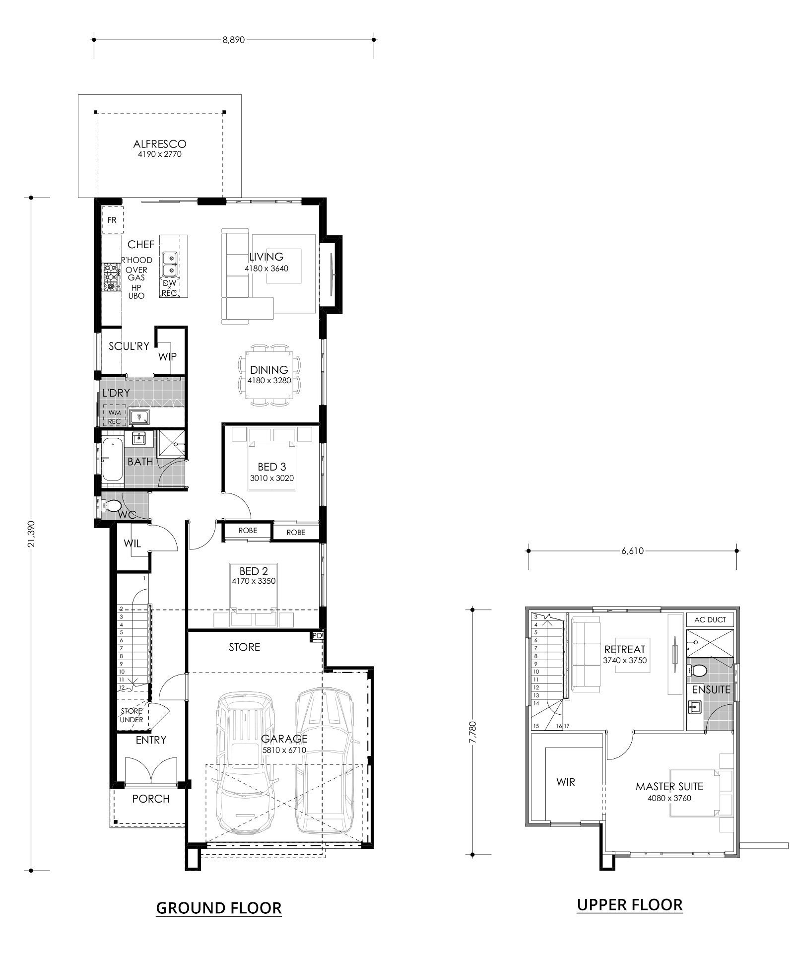 Residential Attitudes -  - Floorplan - Double Destiny Floorplan Website