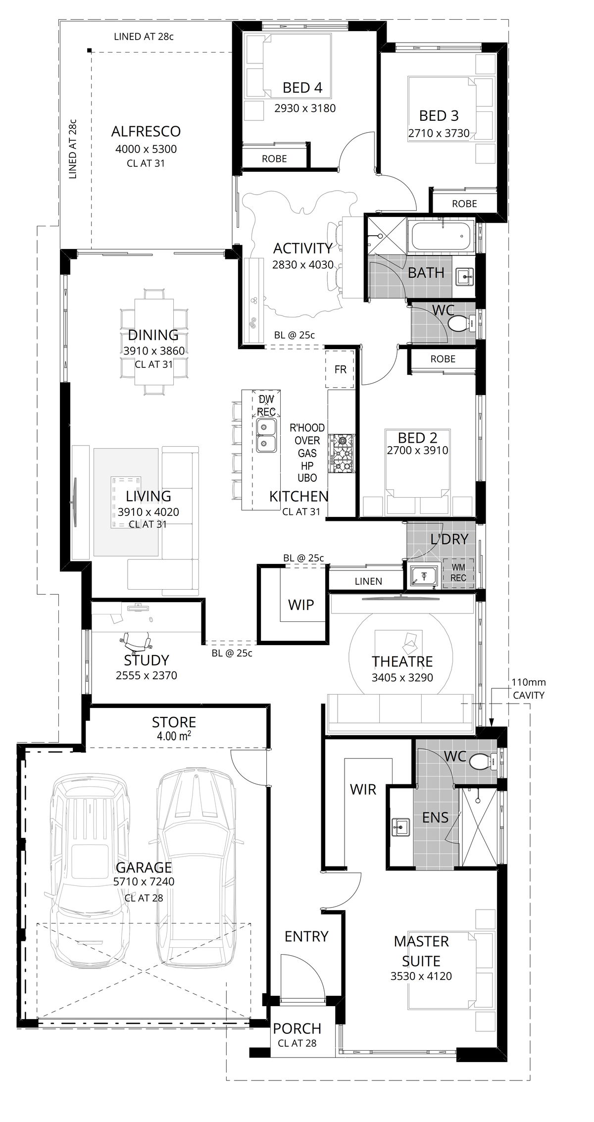 Residential Attitudes -  - Floorplan - Floor Plan V2